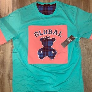 🆕🚹Camp”Global Bear” embroidered Double T, Lg🔥